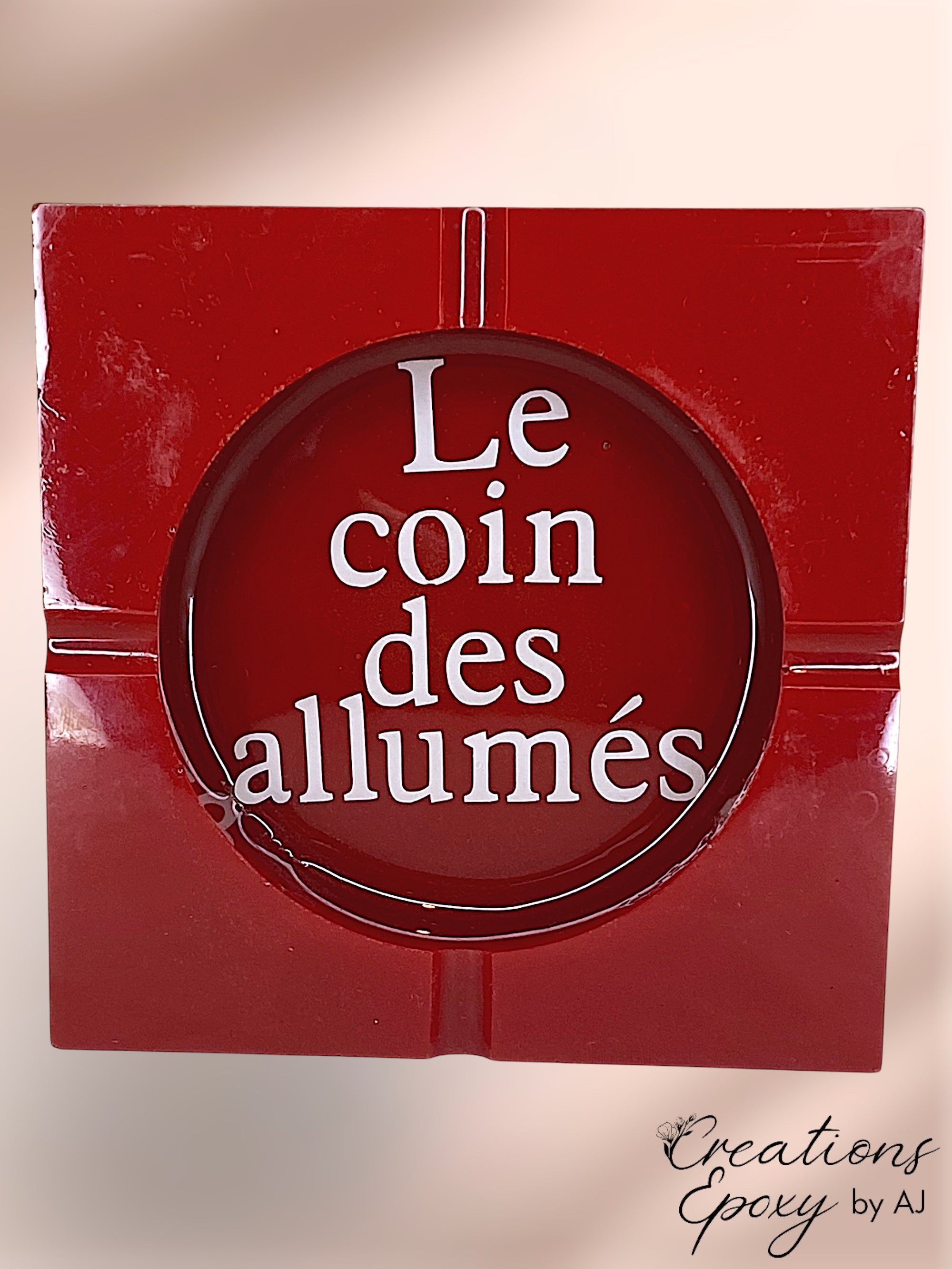 Cendrier Le coin des allumés