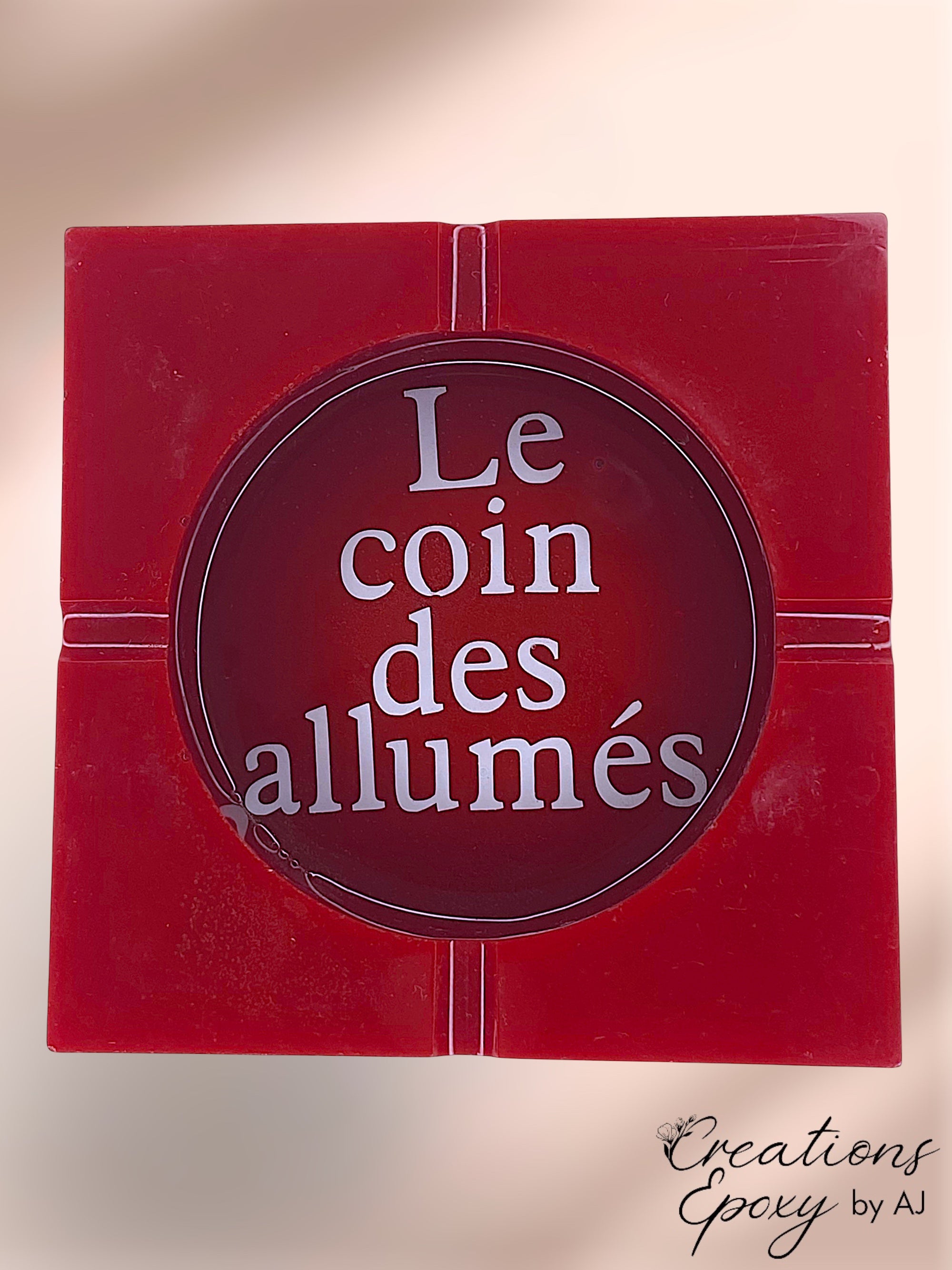 Cendrier Le coin des allumés