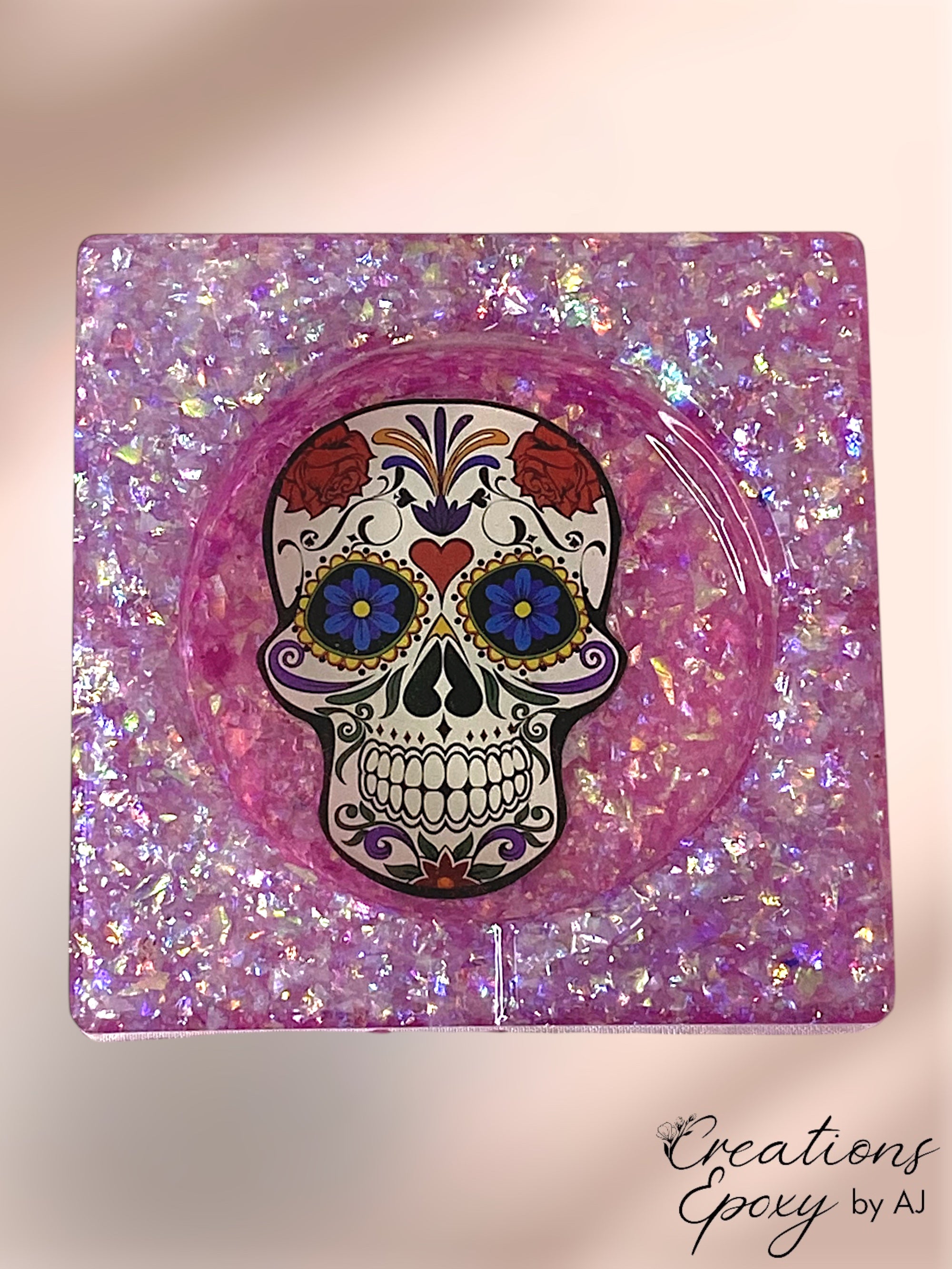 Cendrier Tête de mort