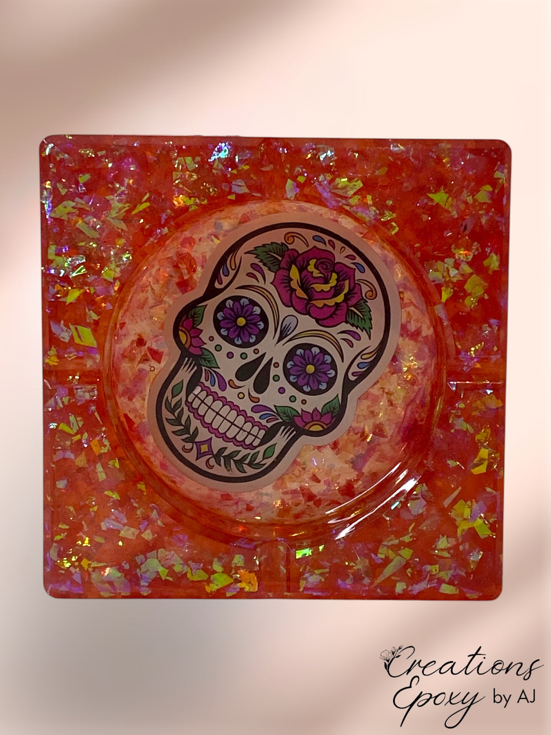 Cendrier Tête de mort