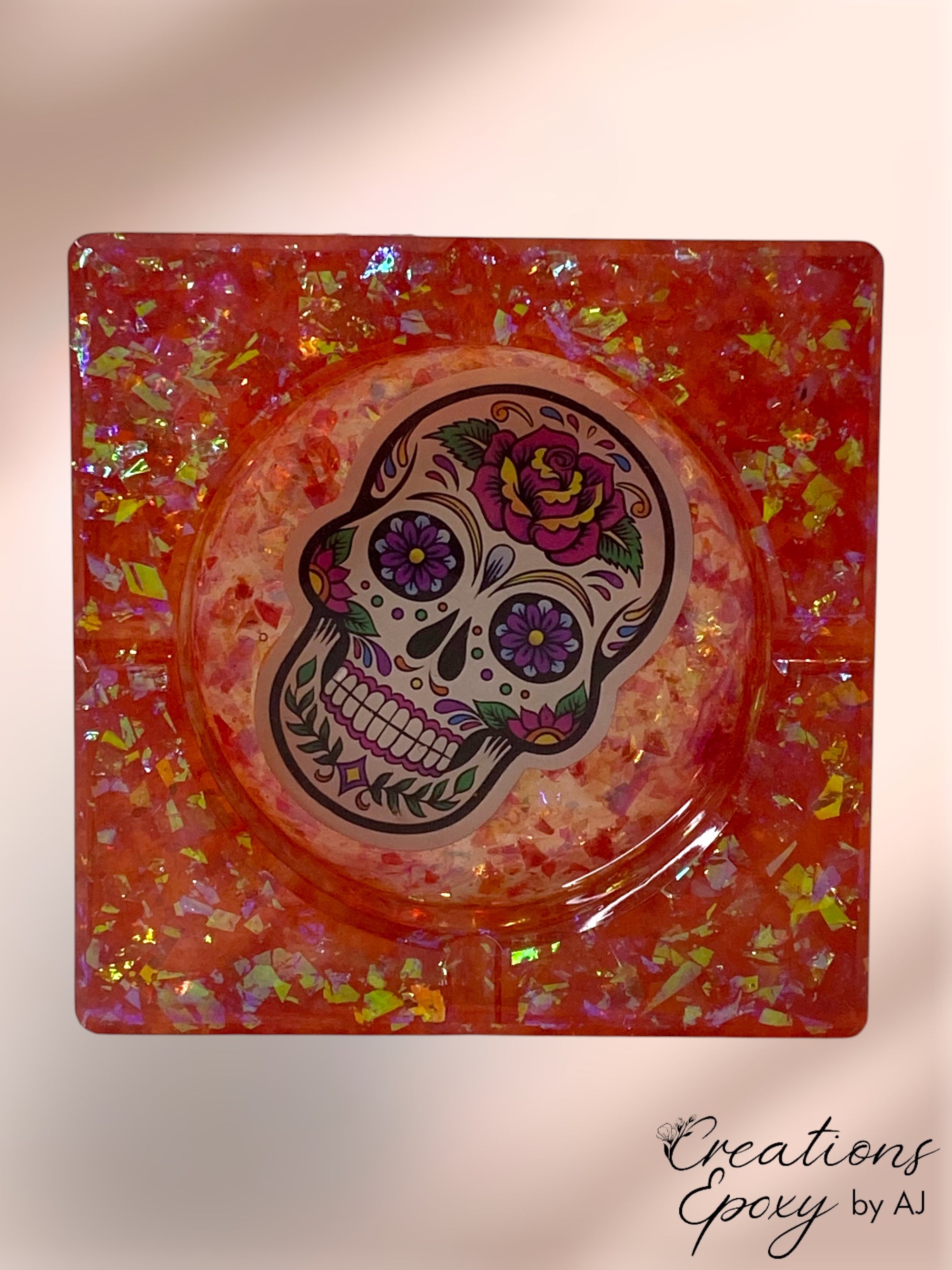 Cendrier Tête de mort