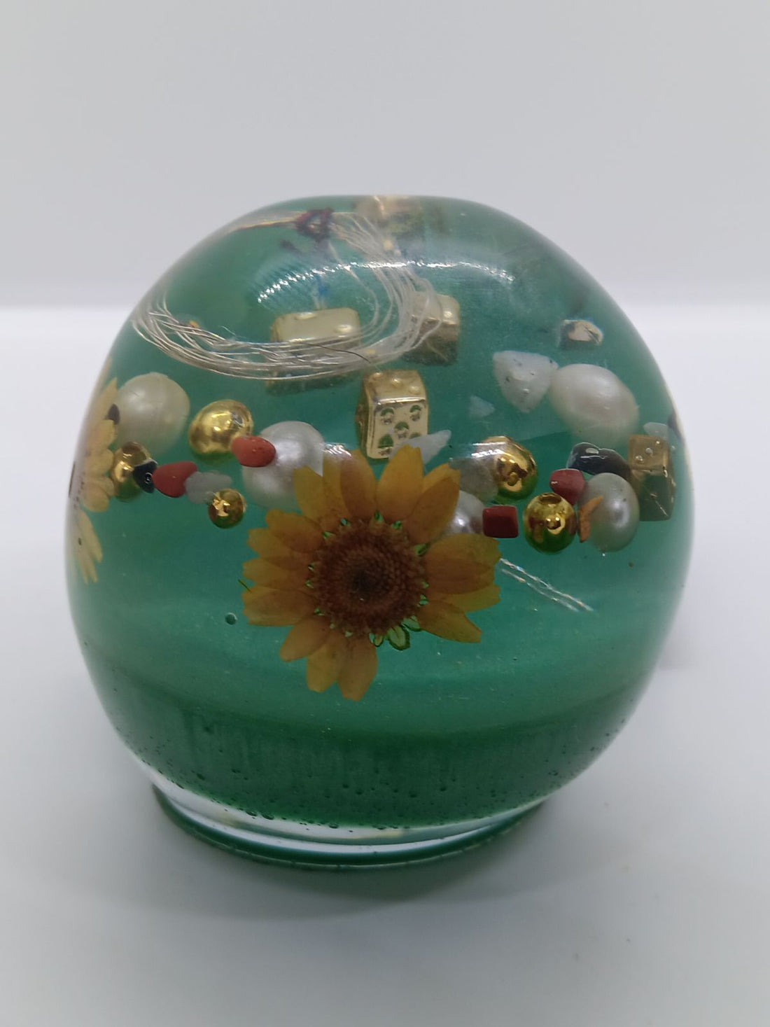 Tête de mort lumineuse Flora