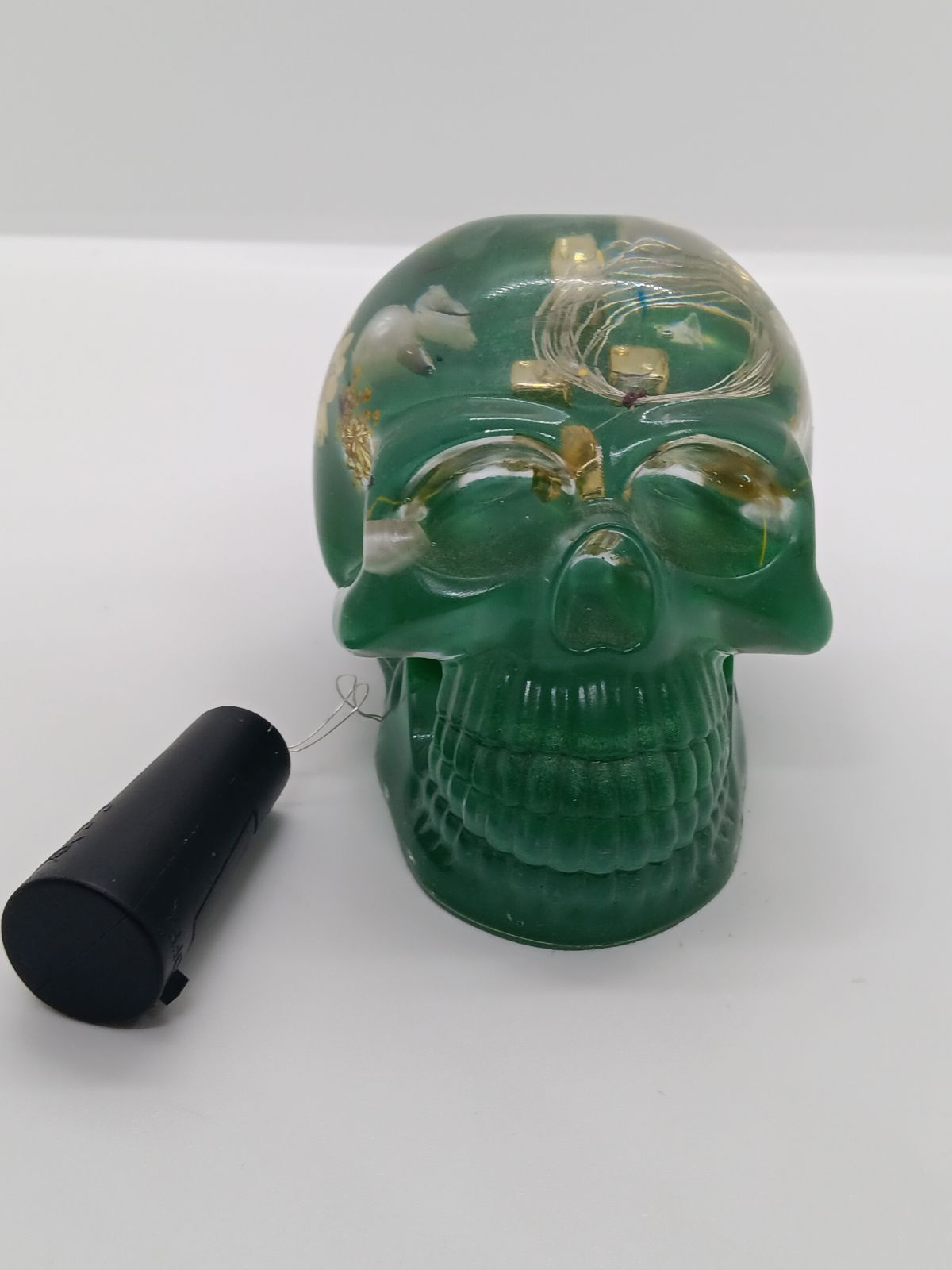 Tête de mort lumineuse Flora