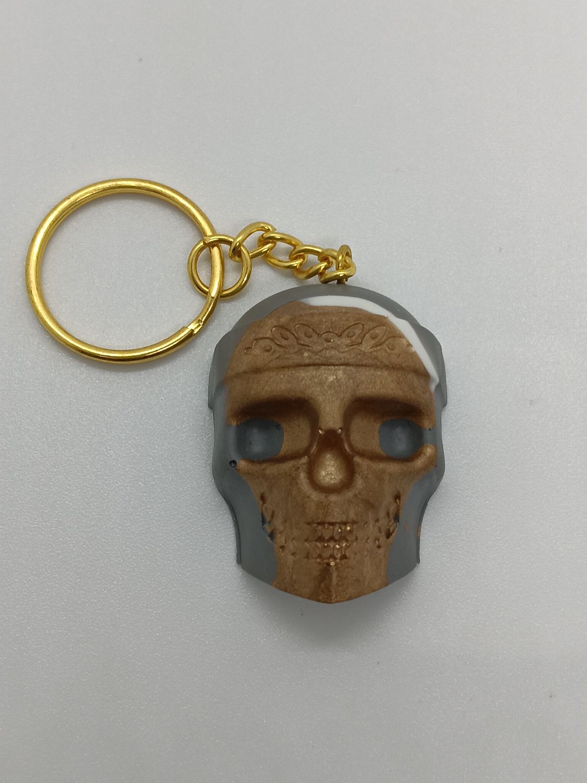 Porte clés tête de mort Éthan