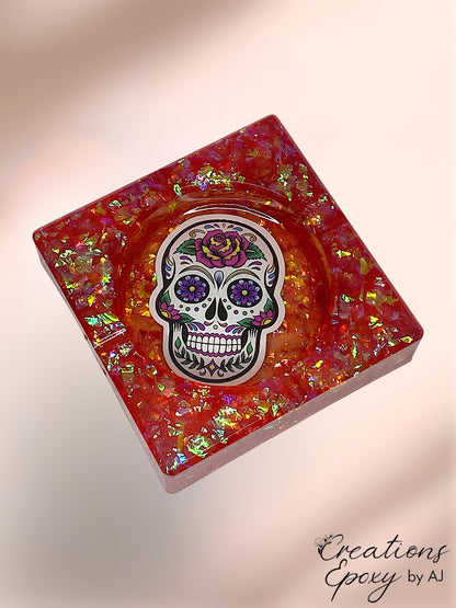Cendrier Tête de mort
