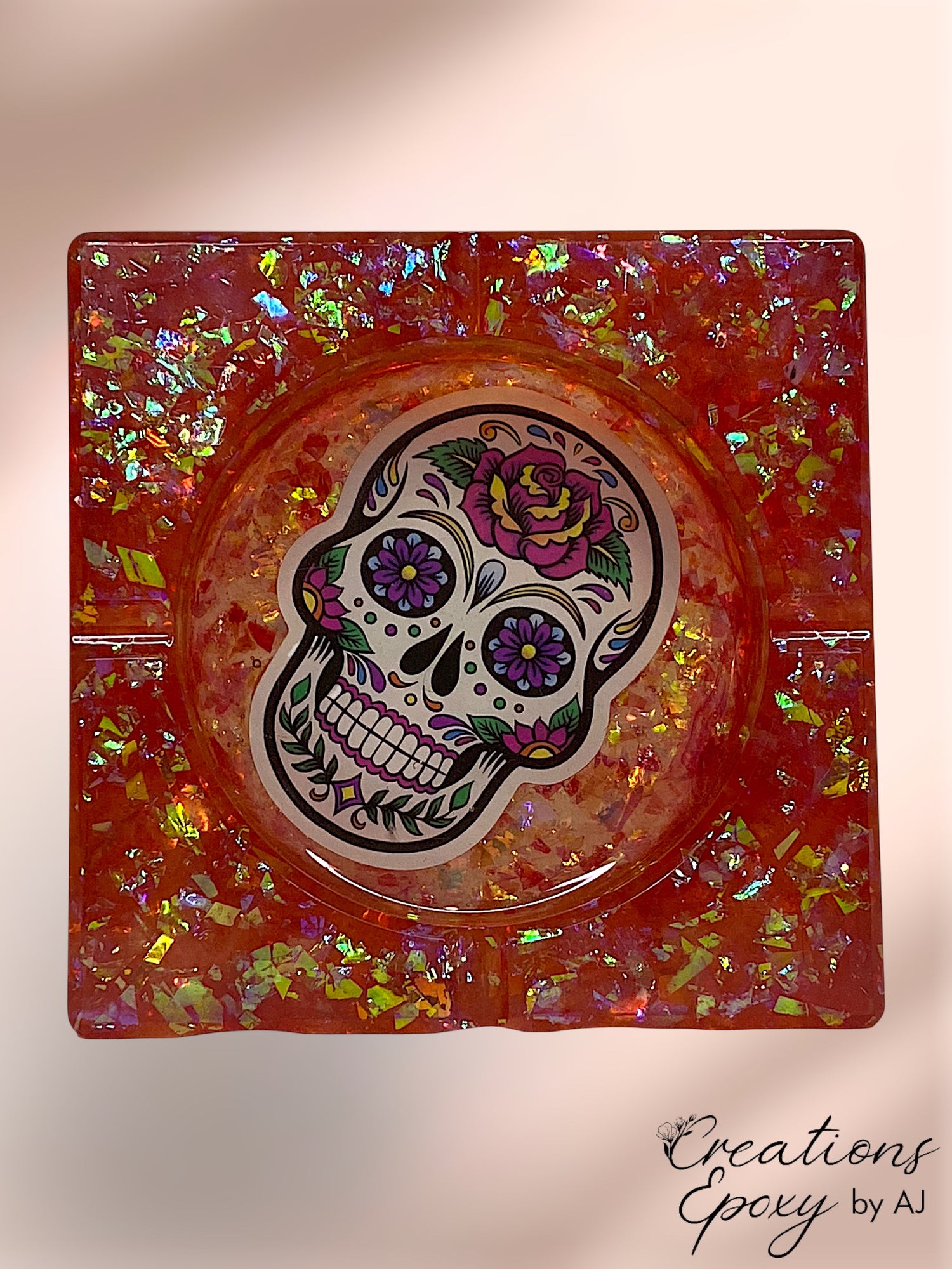 Cendrier Tête de mort