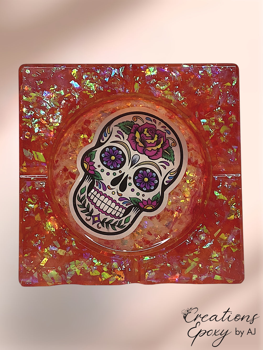 Cendrier Tête de mort