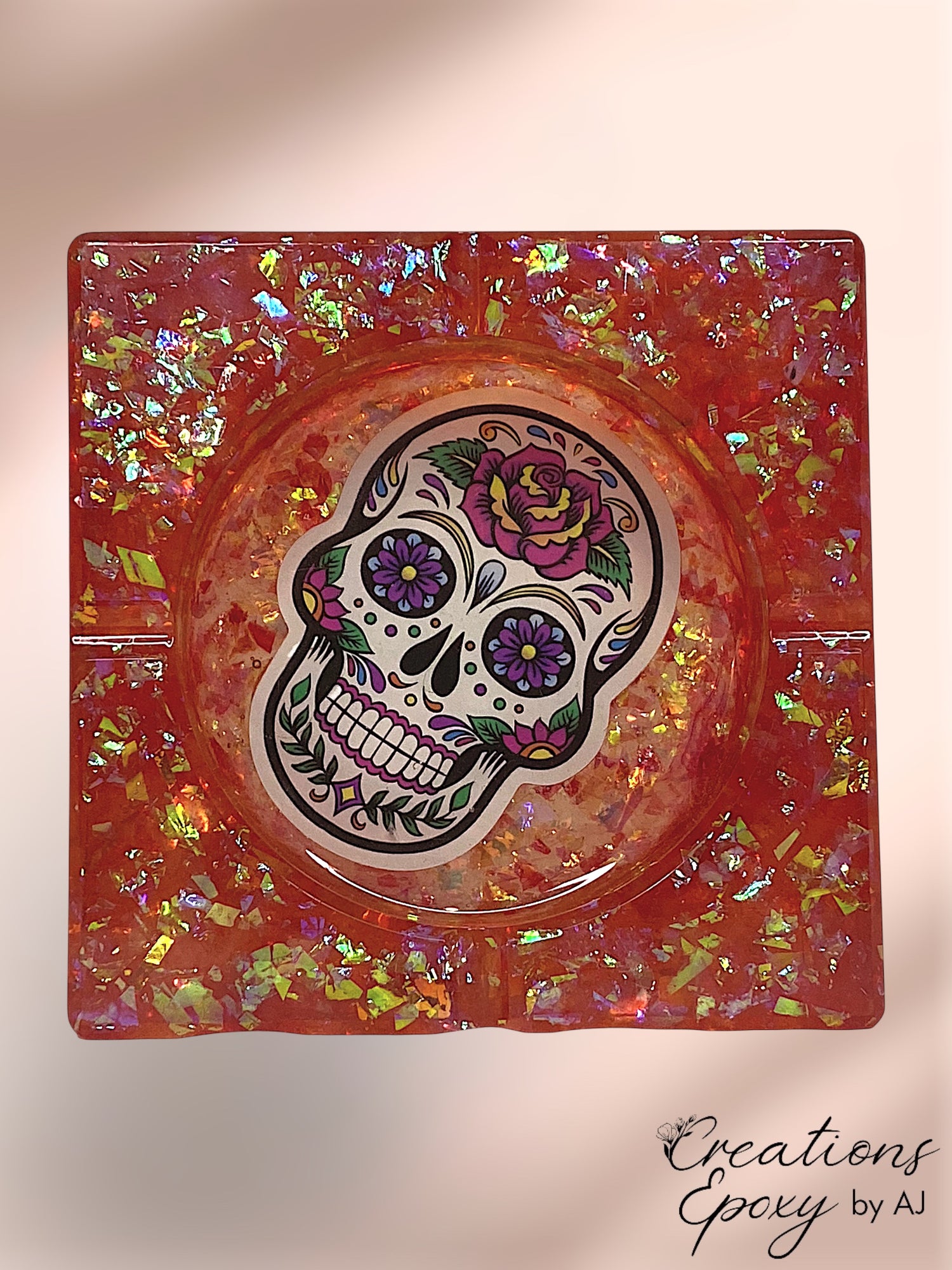 Cendrier Tête de mort