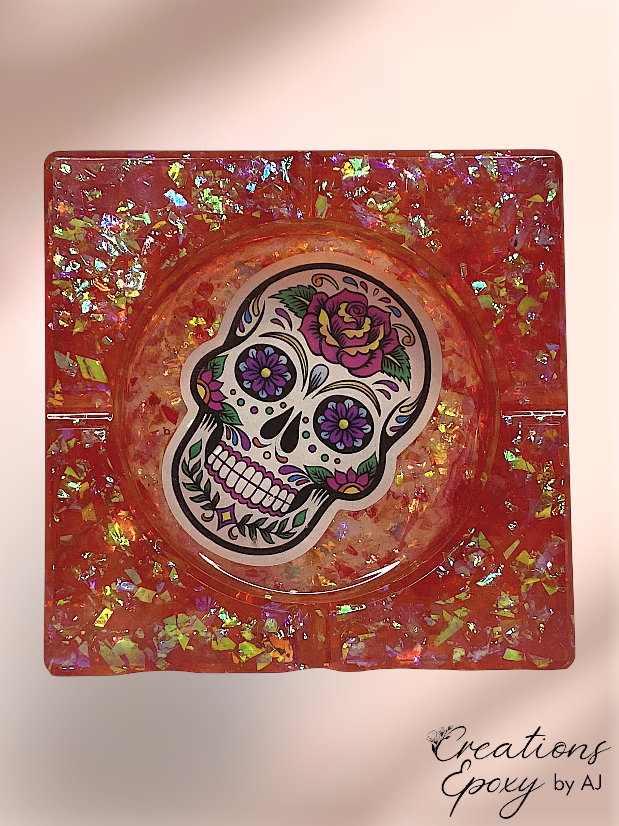 Cendrier Tête de mort