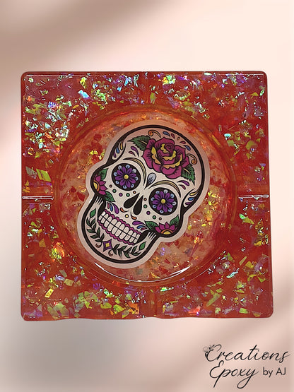 Cendrier Tête de mort