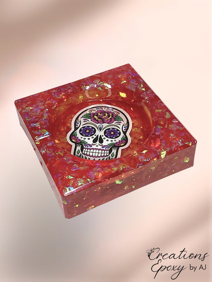 Cendrier Tête de mort