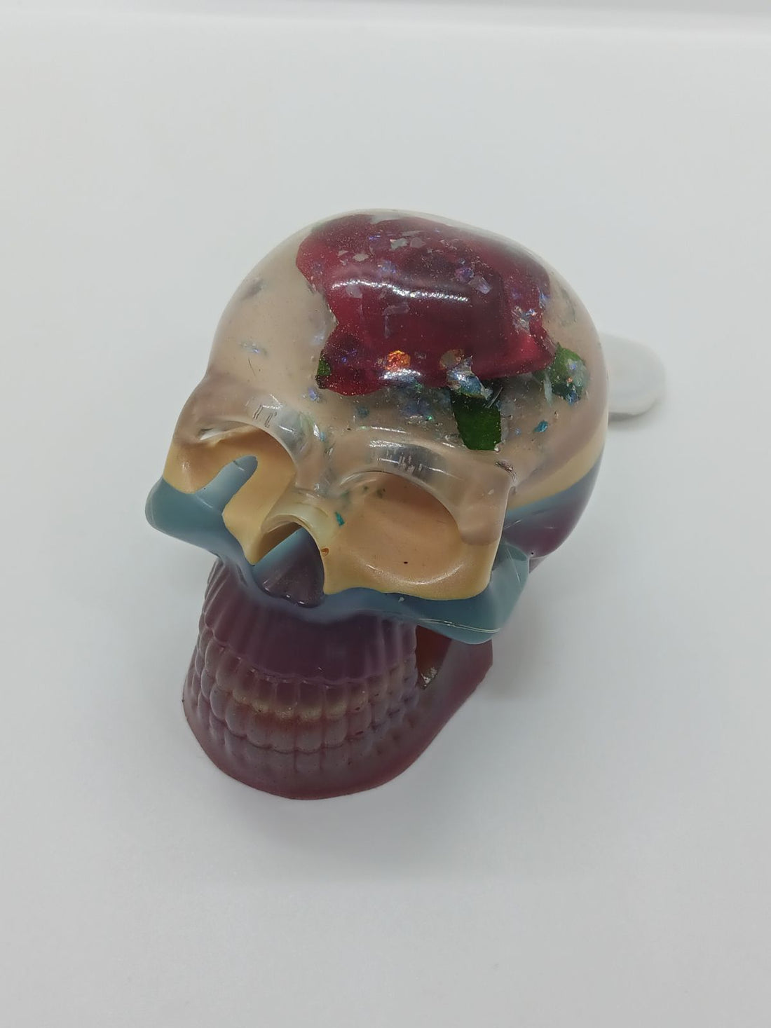 Tête de mort lumineuse Rose